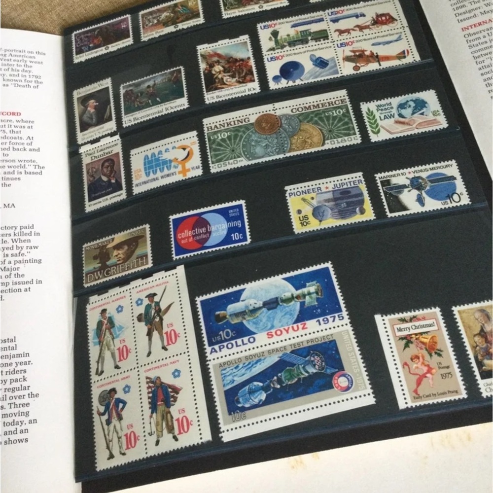 Vintage Stamp Collection